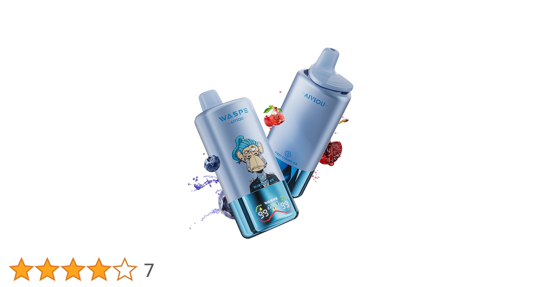 Amazon | 【3テイスト】 WASPE 3in1 60000パフ 使い捨て電子タバコ