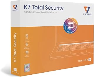 K7 Security Total 1 Pc's, 1 Year (No Cd) Price In India