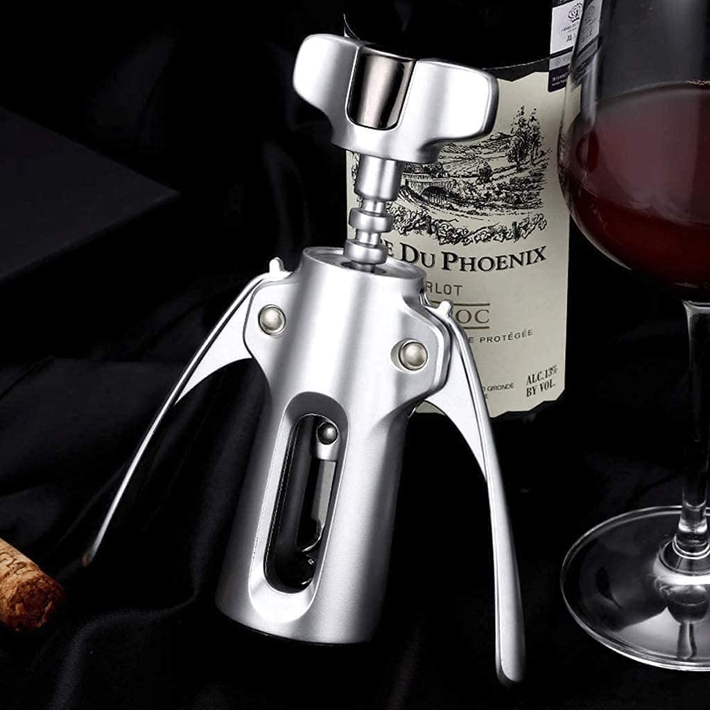 apribottiglie elettrico per vino， Apribottiglie multifunzionale for vino e birra, cavatappi for vino for tutte le bottiglie con tappo in sughero e birra. Maniglia ergonomica utilizzata nei bar del ris