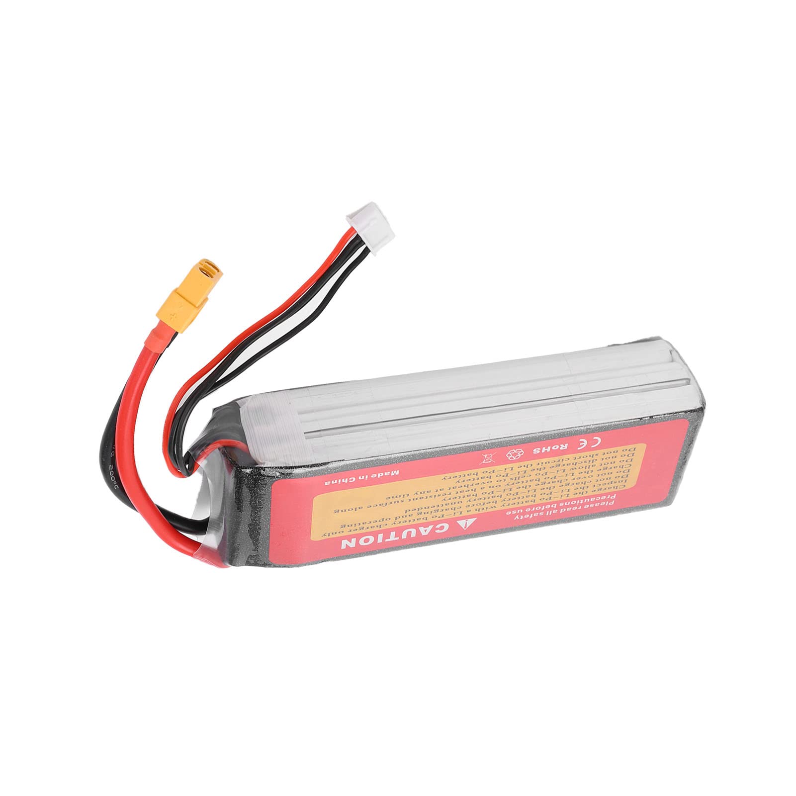 11,1 V 5000 MAh 60 C Lipo-Akku mit Hoher Kapazität für RC-Drohnen, Quadrocopter, Autos und Flugzeuge. XT60-Stecker, 485 G