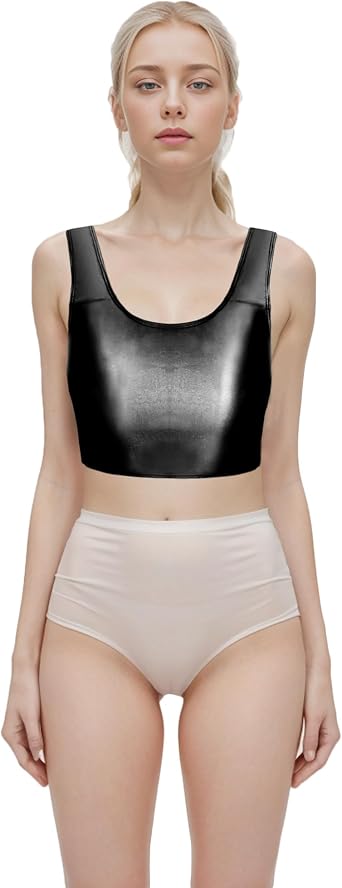 Womens Silky Comfortable Vest Without Bra Cushion Tight Strap Vintage Bralette Bra can be Sports and Leisure Vest