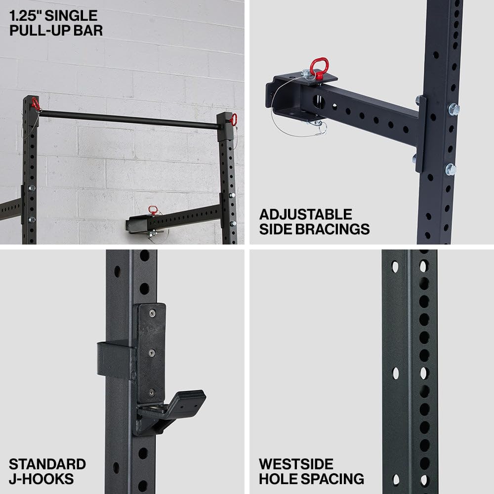 Amazon.co.jp: Titan Fitness T-3シリーズ 壁掛け式折りたたみ式パワー
