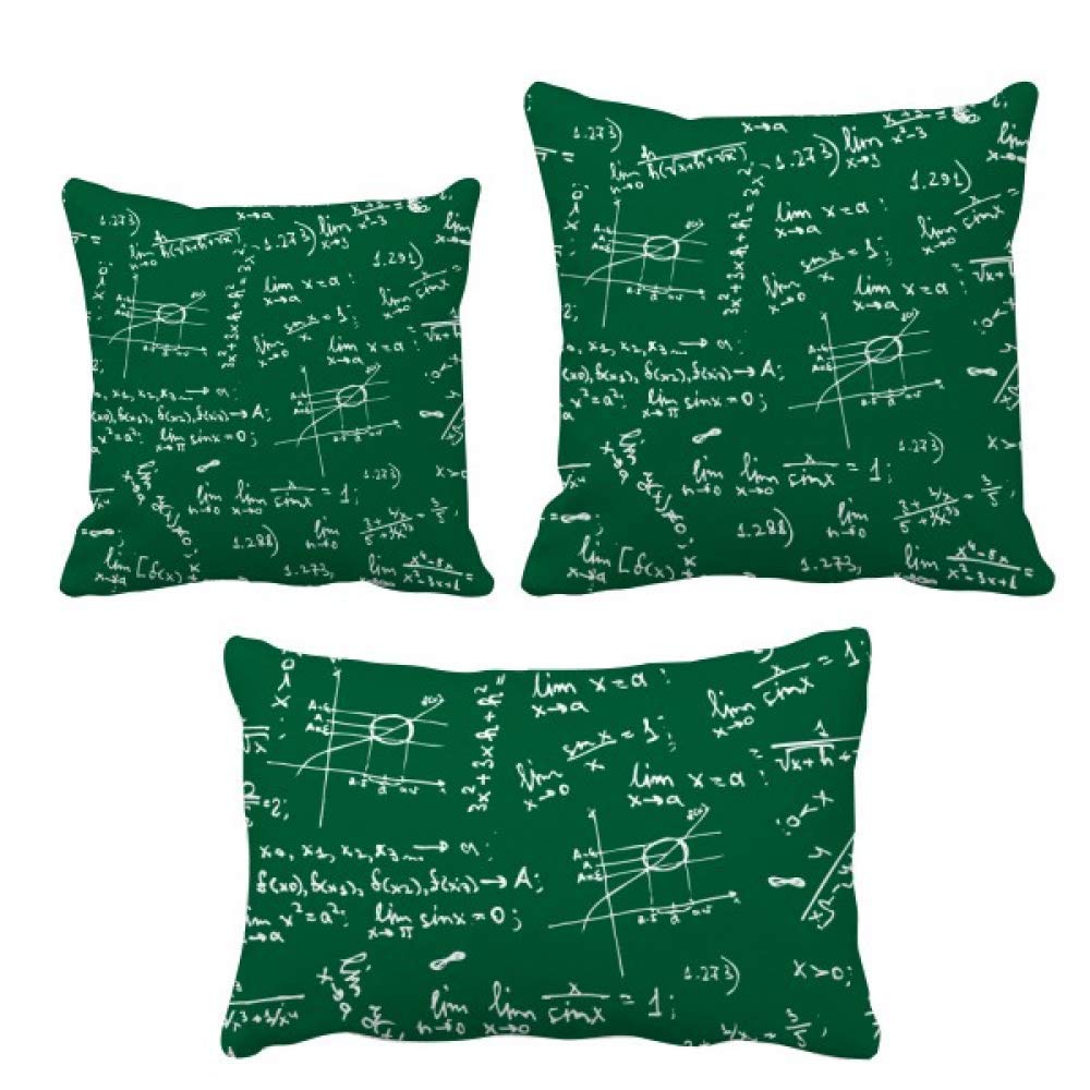 Coussin vert de canapé DIYthinker Green Limits : lot décoration salon moderne
