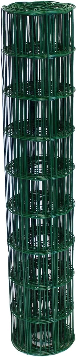 Suregreen Green PVC Garden Border Fencing | 1.2m x 10m Weather Resistant Mesh