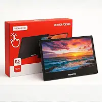 Monitor Portátil Touchscreen 11.6" 60Hz Resolução HD para Entretenimento e Trabalho