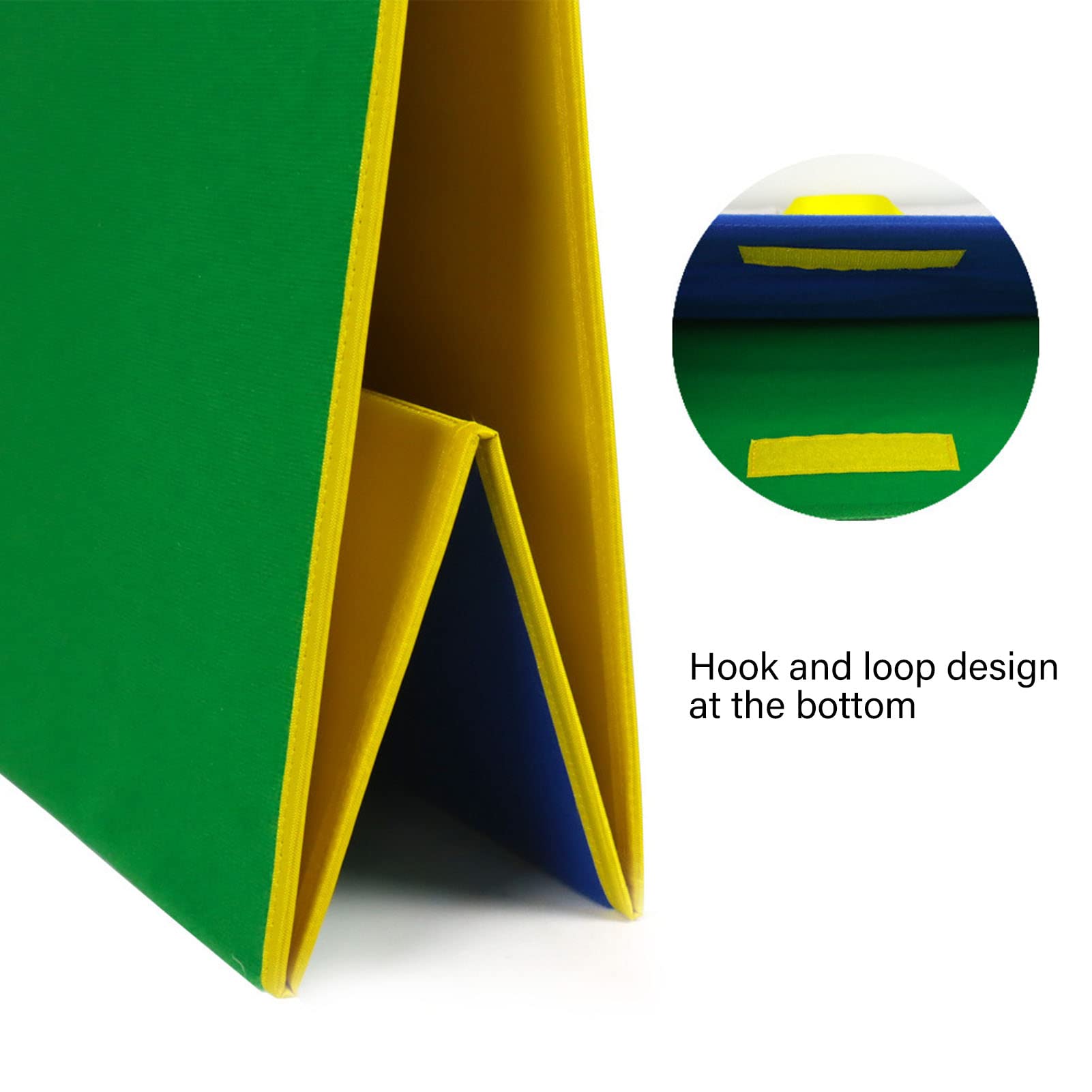 Lavagna Didattica Pieghevole in Feltro e Flanella Lavagna Didattica Bifacciale per L'apprendimento in età Prescolare, Design Portatile per Genitori e Insegnanti, Materiale in Tessuto Feltro