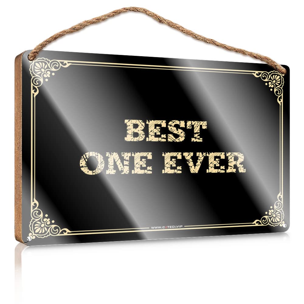 MAHQPZXSF Home Sweet Home Signs Wall Decor Best One Ever Wooden Sign Wooden Signs For Crafts Outdoor Signs For Porch(15X28CM)