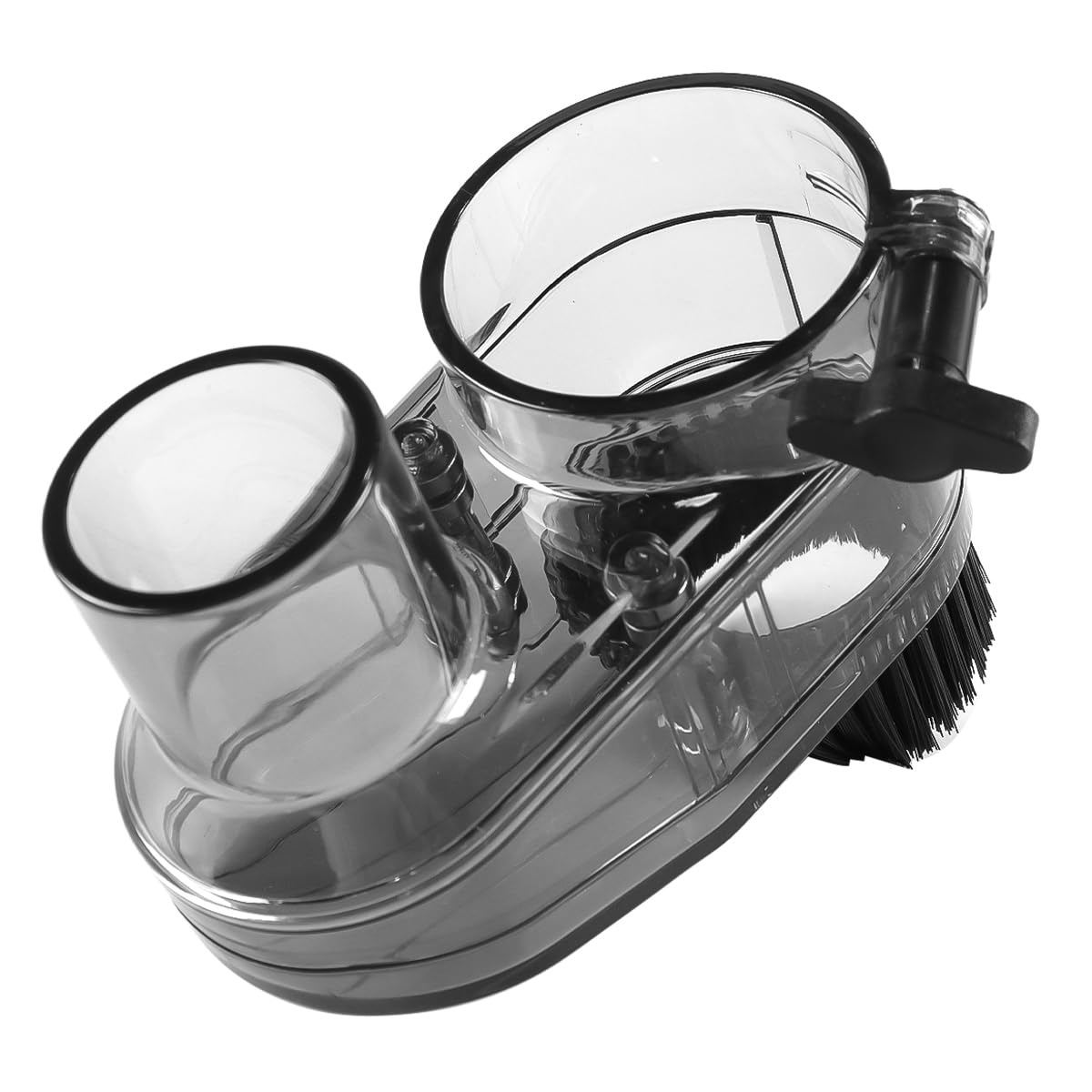 Nicear 52mm Diameter Cnc Router Dust Shoe Magnetic Adjustable Height Transparent And Nylon Brush Cnc Dust Shoe For 52mm Spindle Motors And Router For Maximum Vacuuming - Image 2
