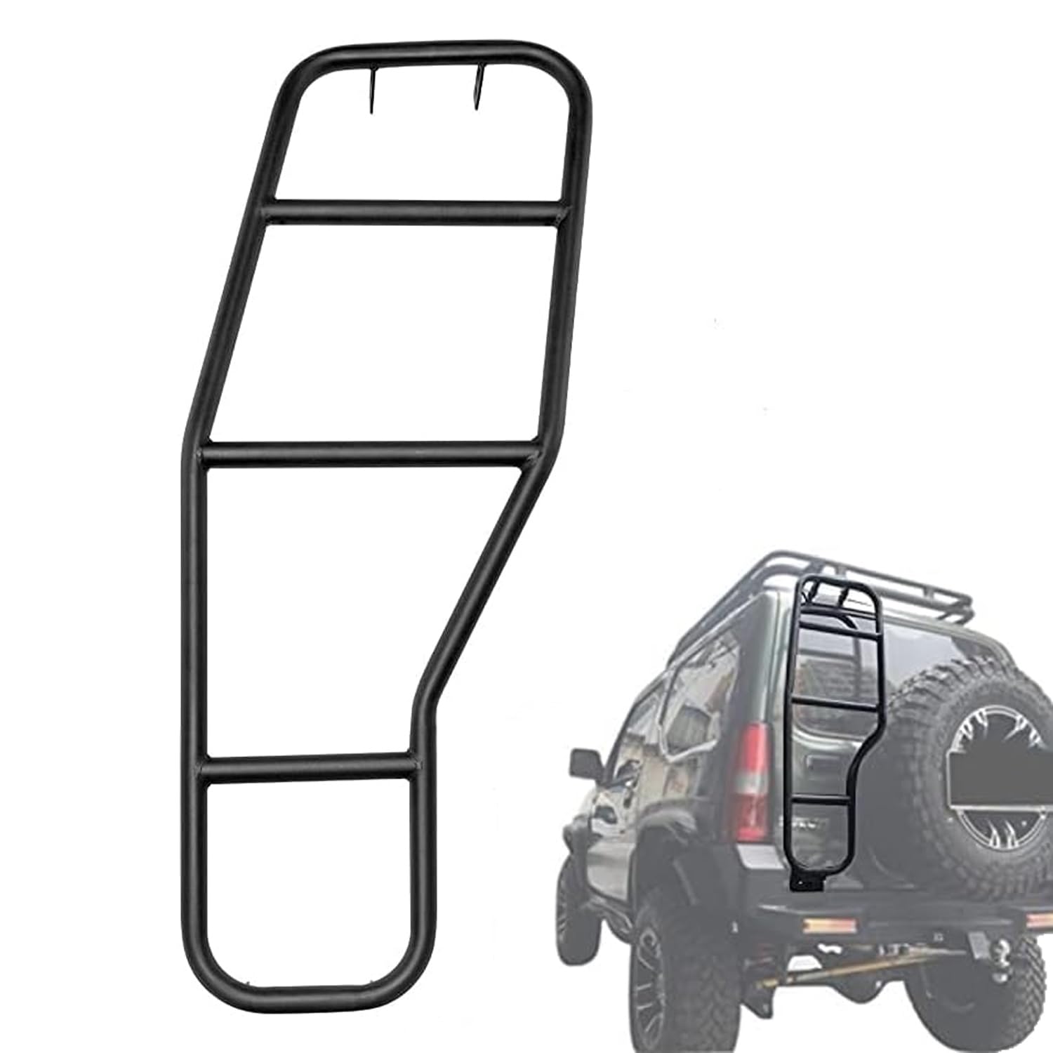 Archaic Échelle de hayon pour Suzuki Jimny JB23 JB33 JB43 1998-2017,Échelle de Queue échelle de Cross-Country pour Jimny