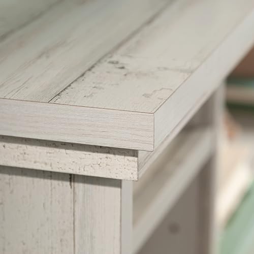 Miniatura 27 de Sauder River Ranch - Cabecera de cama matrimonial Queen, acabado blanco glaciar Blanco (Glacier White),Mango Sindoori,Grand Walnut,Tablón blanco