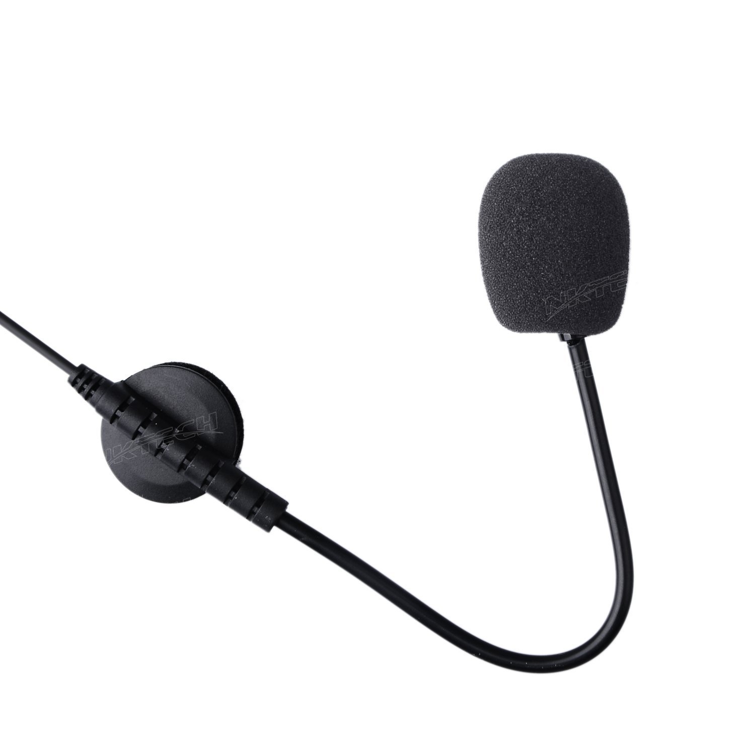NK-H3 - Auricolare con microfono per casco da moto e bici, con microfono per Kenwood Walkie Talkie TK-208 TK-220 TK-240 TK-240D TK-248 TK-250 TK-260 TK-260G TK-270 BaoFeng UV-5R Wouxun PUXING
