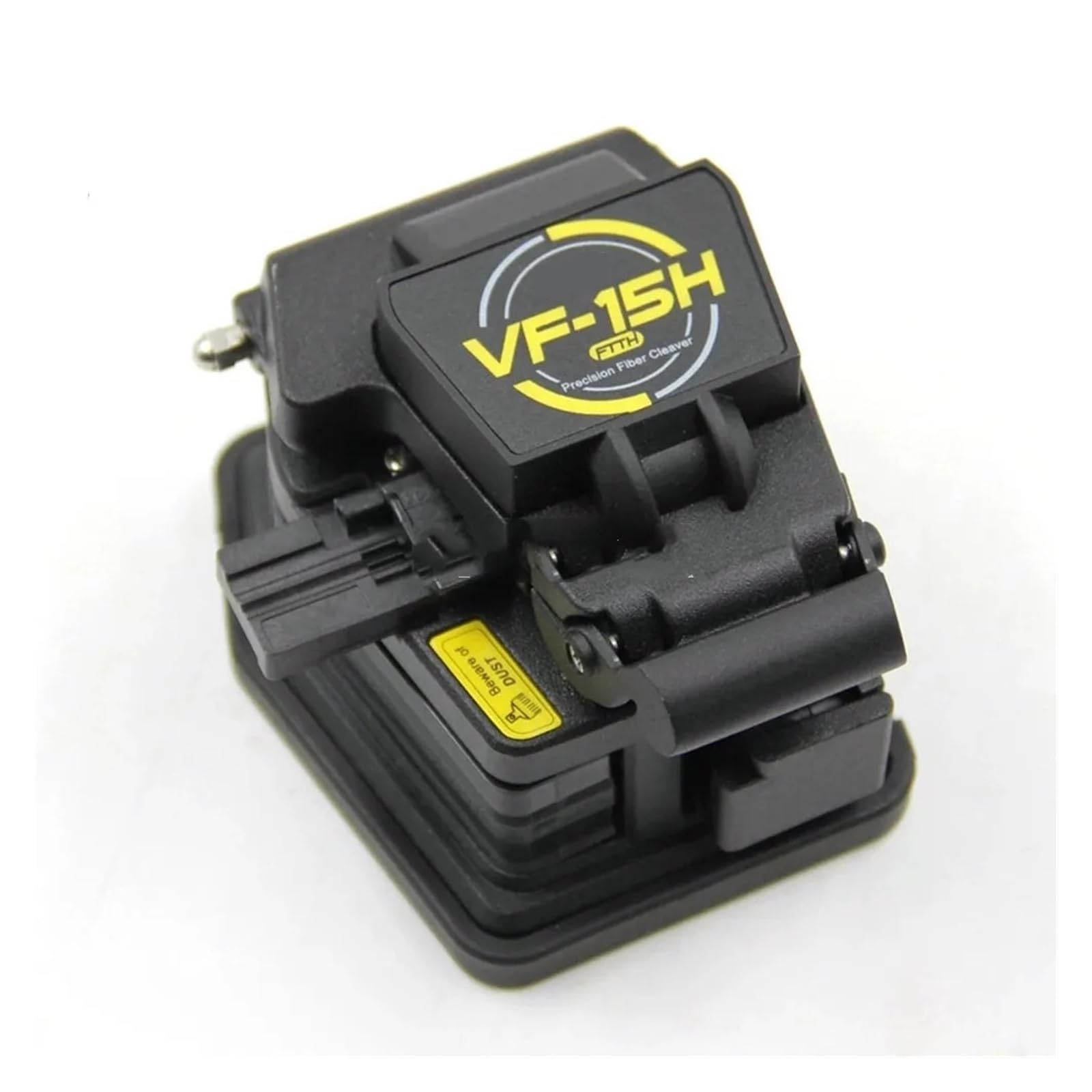 CUDTAPI Optical Fiber Cleaver, High-Precision VF-15H Optical Fiber Cleaver VF-15 + Scrap Collector Box