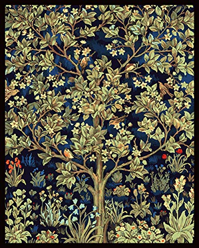 Pintura por números Happy Tree para decorar tu salón relajándote en casa