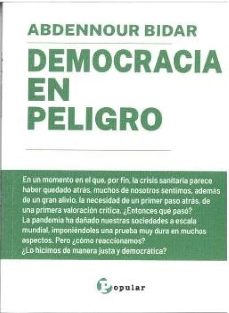 Portada de Democracia en peligro