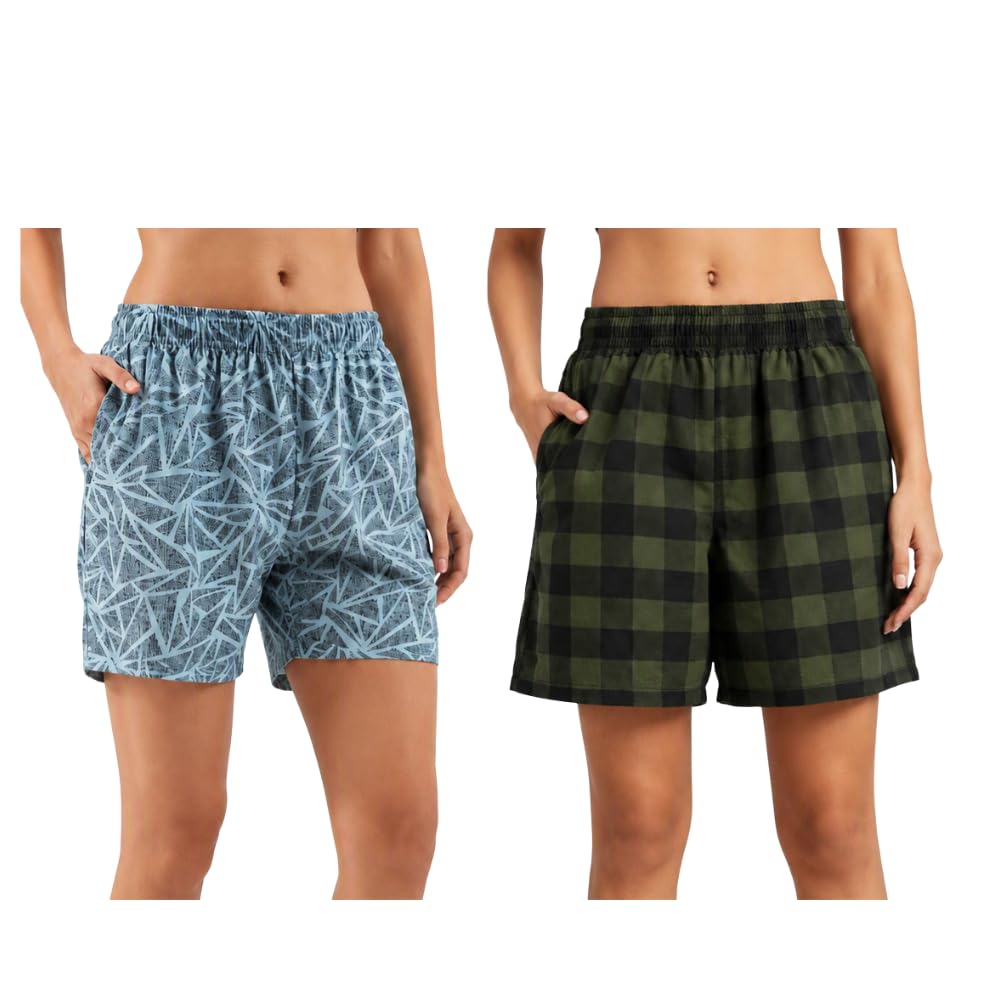 Womens Cotton Lounge Shorts-picture-38