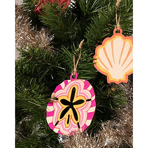 Juvale Unfinished Wooden Sea Shell Christmas Tree Ornaments For Crafts (24 Pack) #TOP2