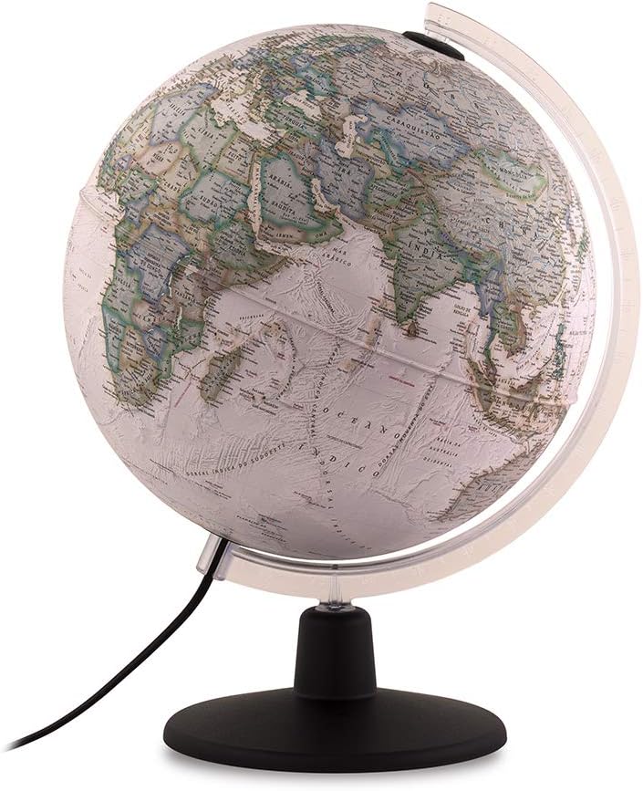 Mappamondo National Geographic Marte - Diametro 30 Cm, Luminoso, Con Cartografia Dettaigliata - Foto 2