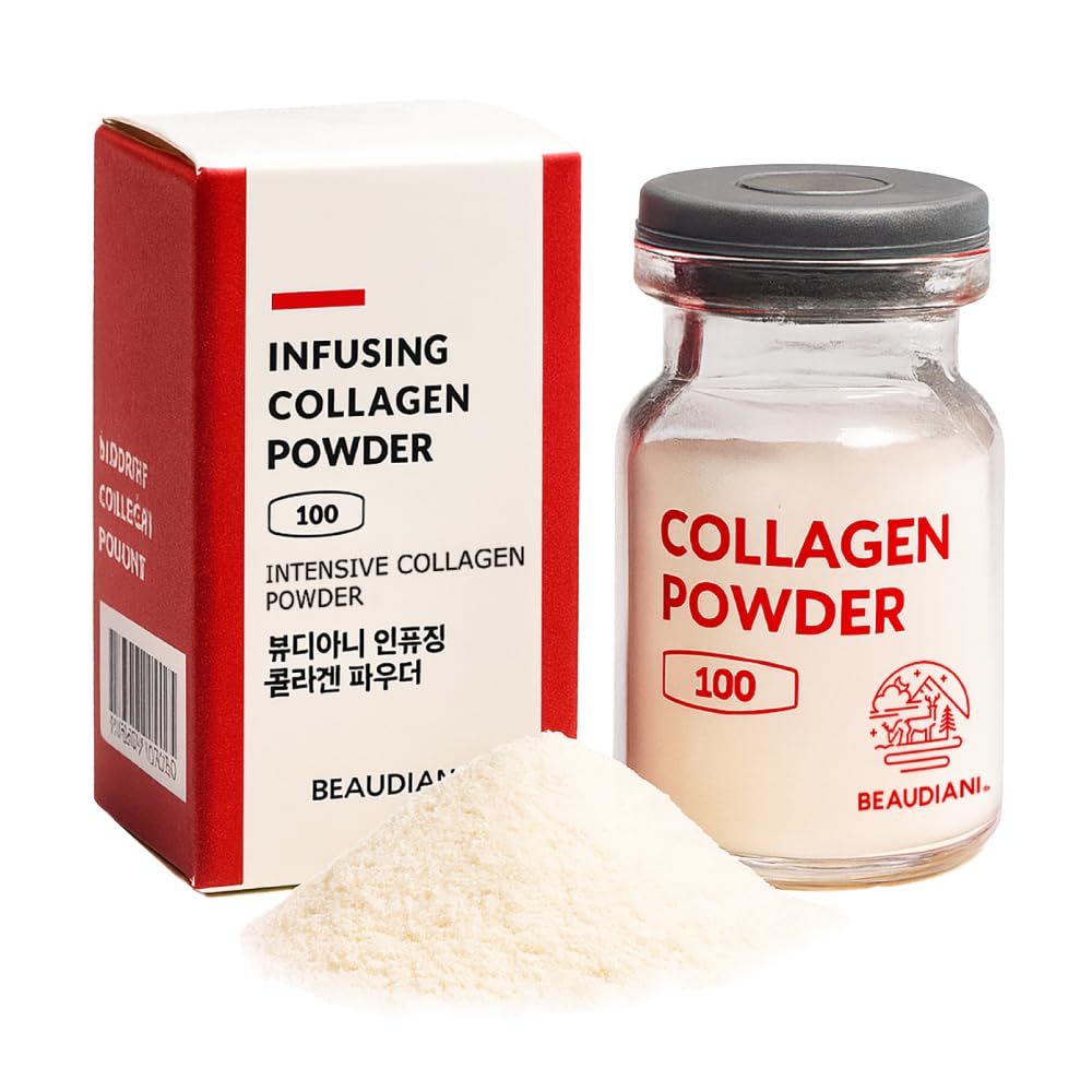 BEAUDIANI Infusing Collagen Powder (1.5g), Collagen Powder for face Skin Care, Anti-Wrinkle with Collagen, Korean Beauty, All Skin Types, Collagen Booster