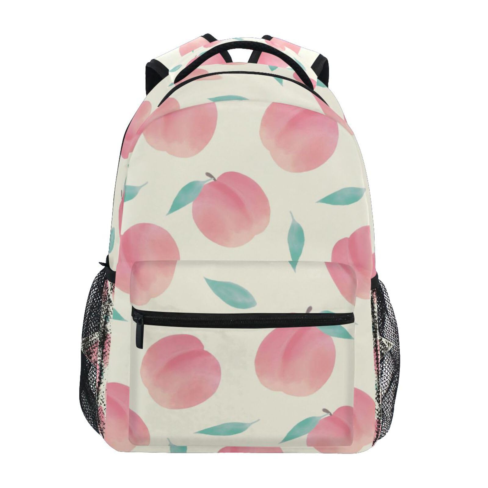 Sac à dos imperméable SKYSHU motif pêche 16 pouces pour PC portable avec poches - 8