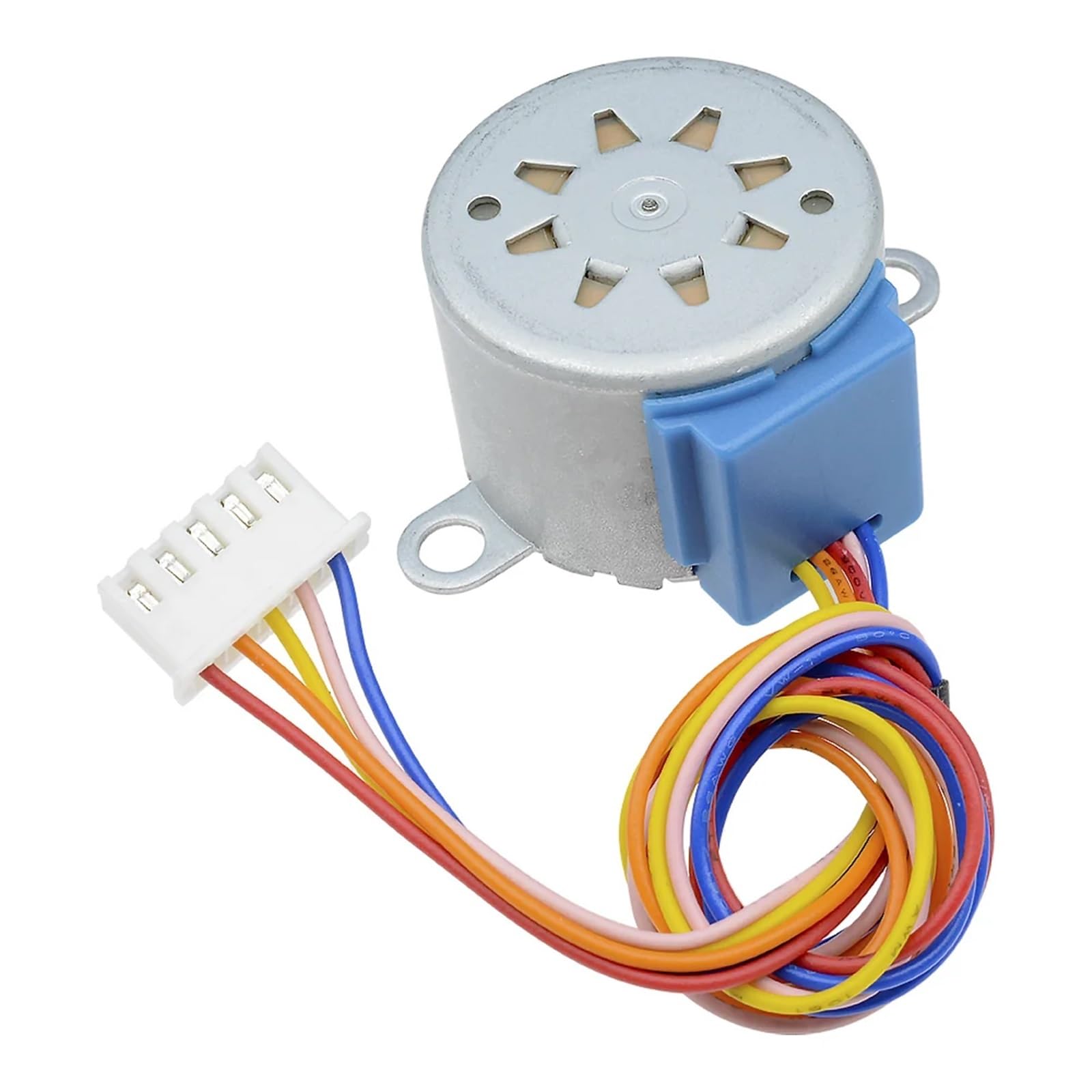 Cable de motor paso a paso 28B-YJ-48 de 5 V CC y 12 V, 25 cm, reductor de engranajes, 4 fases(12V)