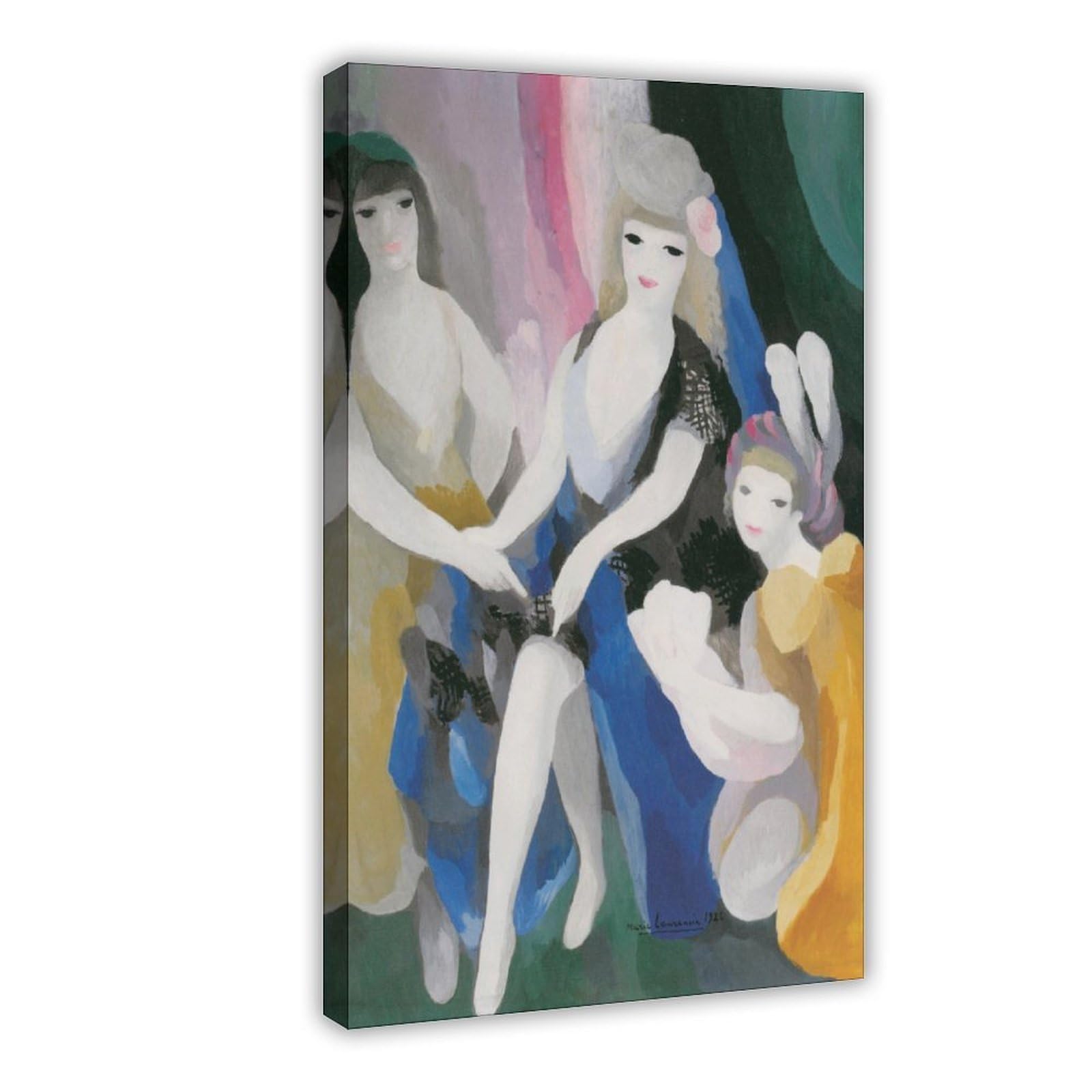 WCYB Marie Laurencin Posters Prints Canvas Deco Paintings Wall Art Frame 20" L X 30" W