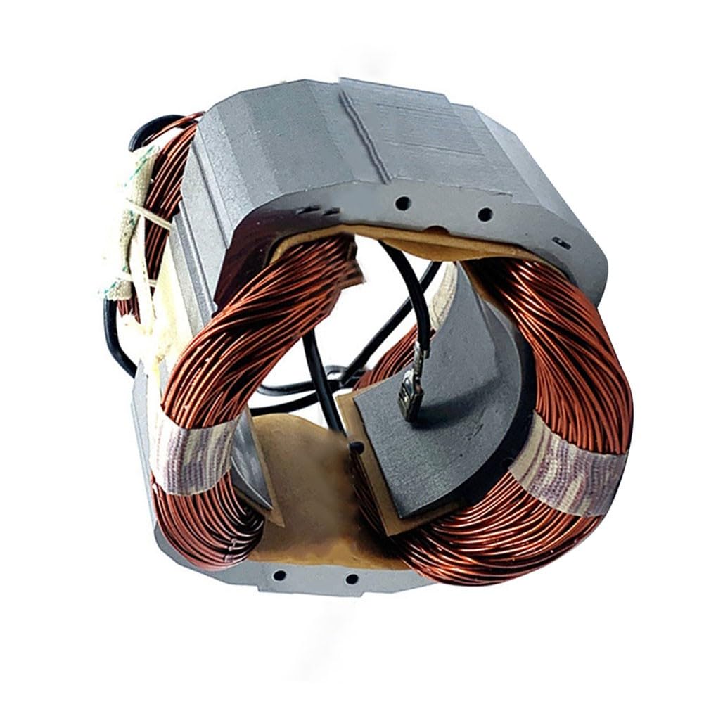 EasyByMall Sostituzione dello statore per il martello demolitore Bosch GBH11DE e GSH11E, numero del pezzo 160422052J, pezzo di ricambio del motore del metallo 220-240V