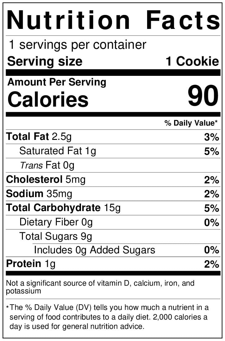 50-Pack Nut-Free Original Smiley Face Mini Smiley Sugar Cookies