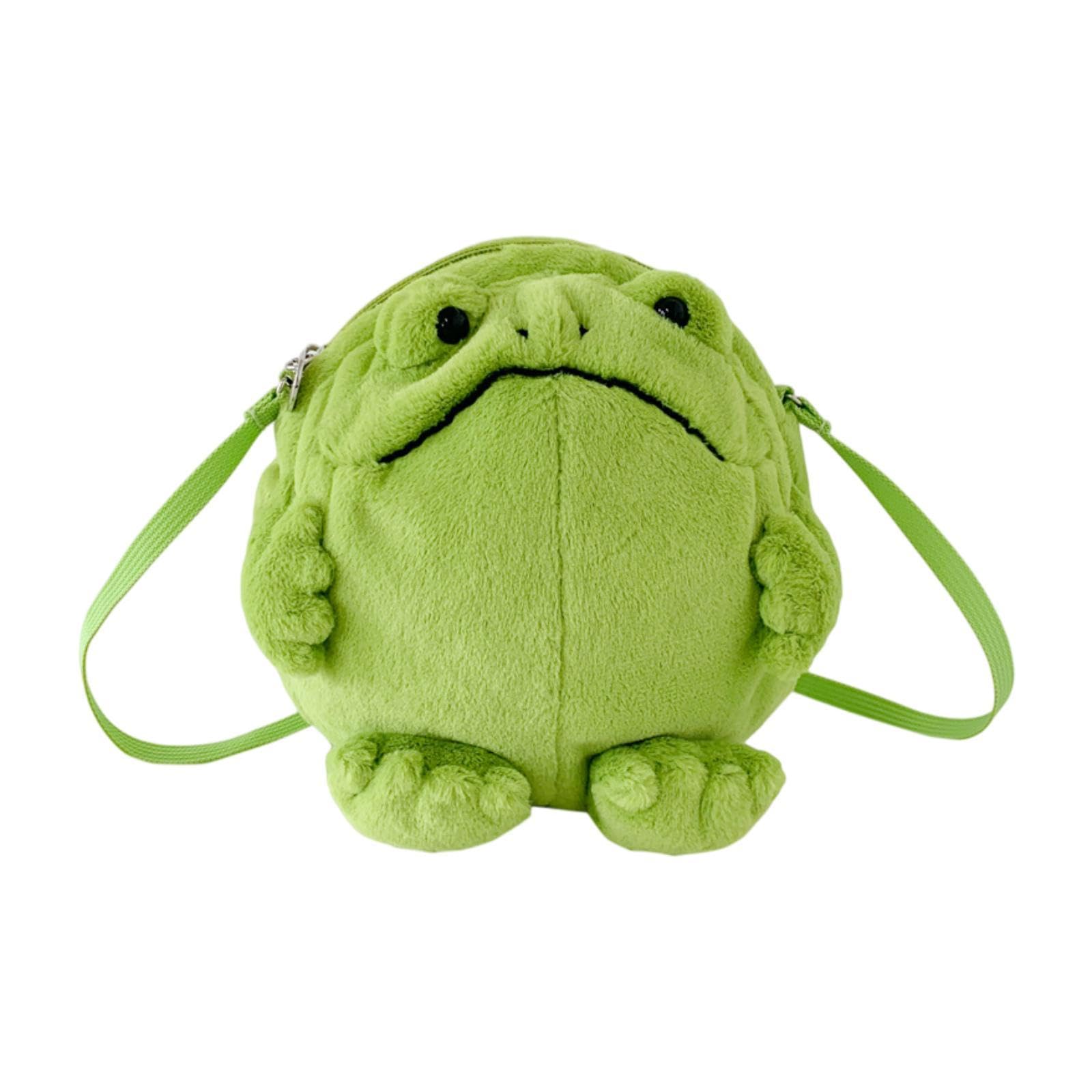 Frog Shaped Crossbody Bag Supplies Lovely Handbag for Girls Dating Traveling-image-35