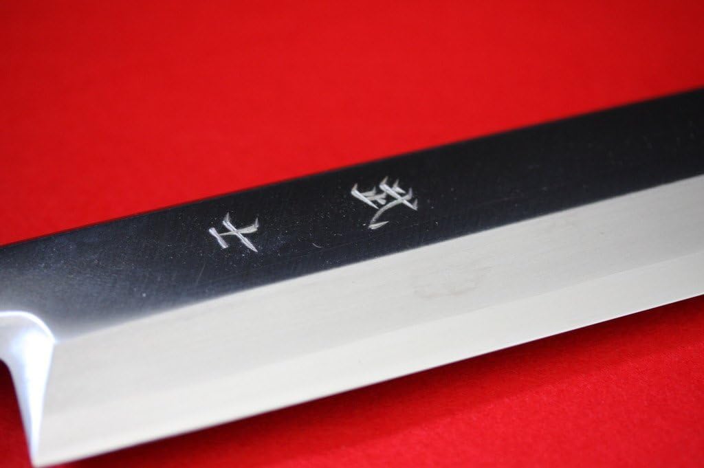 VG10 JAPANESE YANAGIBA CHEF KNIFE WITH MAKI-E ART MT. FUJI & WAVES 300MM