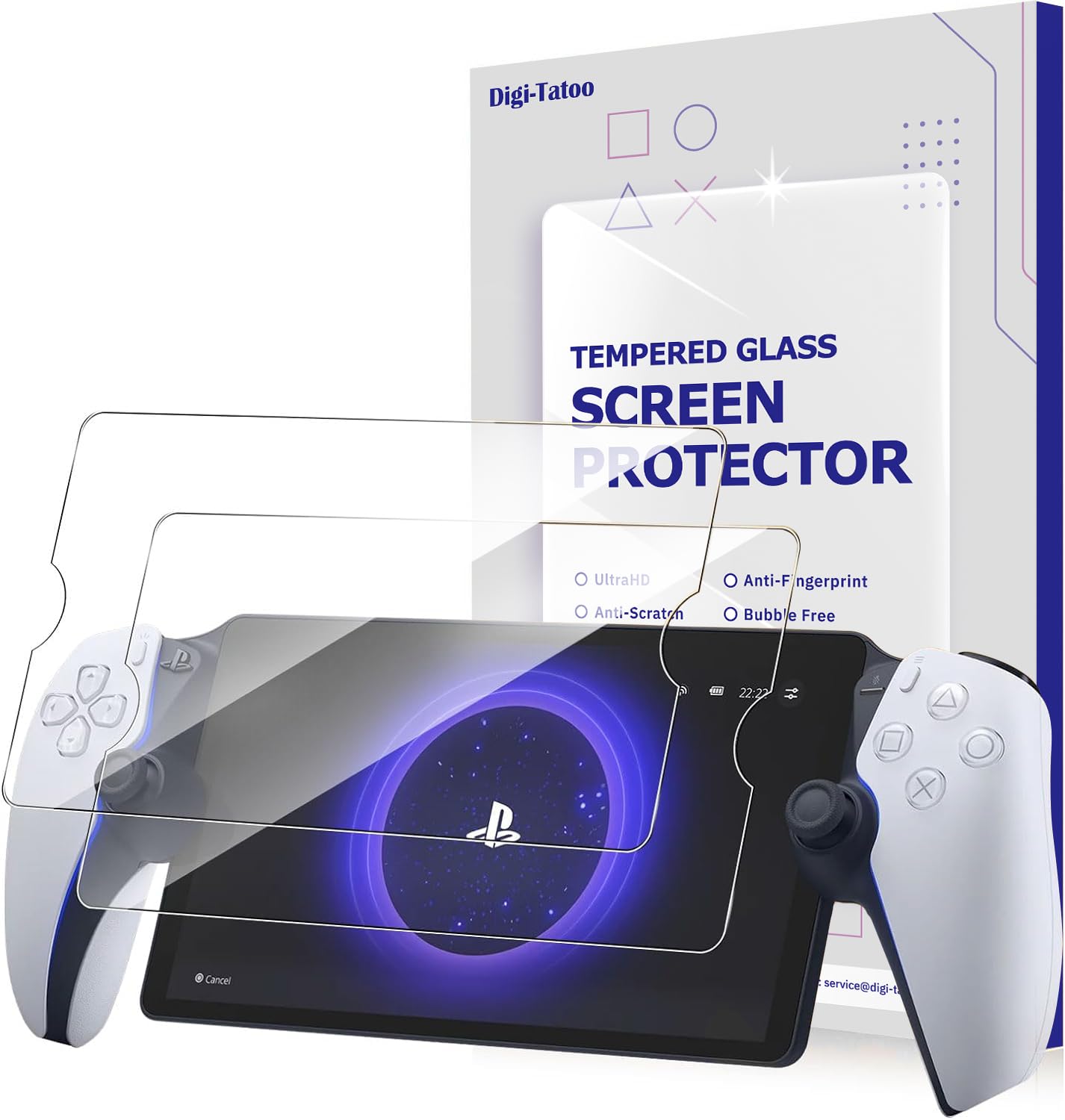 Shockproof Carrying Case with Screen Protector Film for PS5 PlayStation Portal Shockproof Carrying Case with Screen Protector Film for PS5 PlayStation Portal