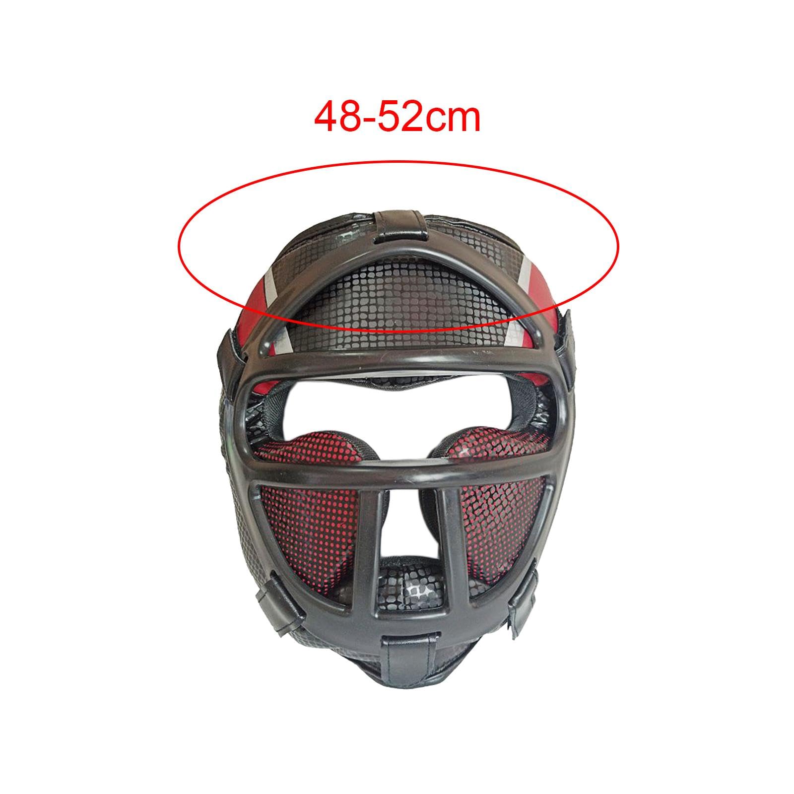 Casco Karate in Materiale Eva Robusto Comodo da Indossare Protegge L'Intera Testa Garantisce Comfort E Adatto per Allenamenti