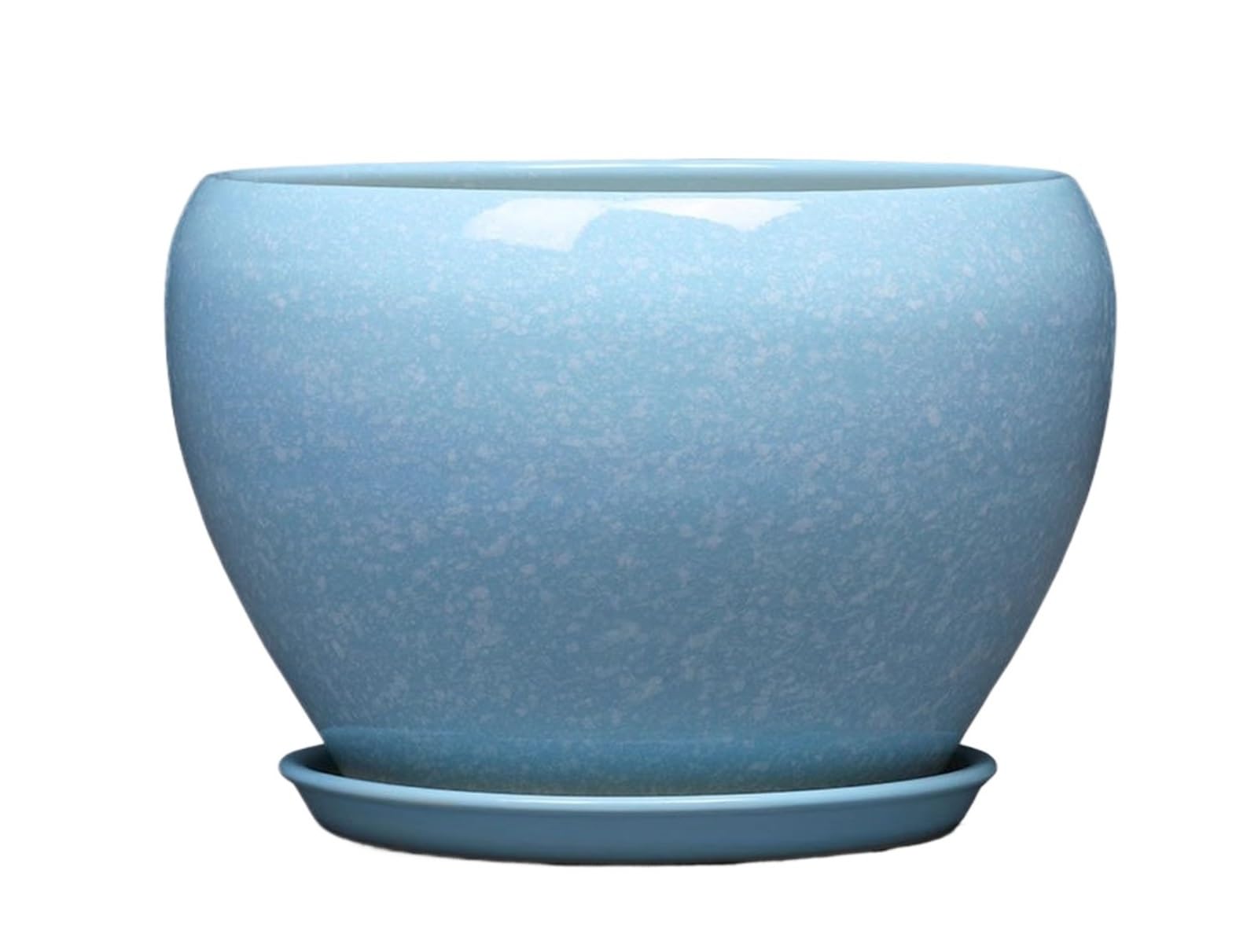 zhangrui1888 Garden Plant Pots Flower Pots for All House Plants Flowers Violets with Drainage Holes and Saucers Flower Planters