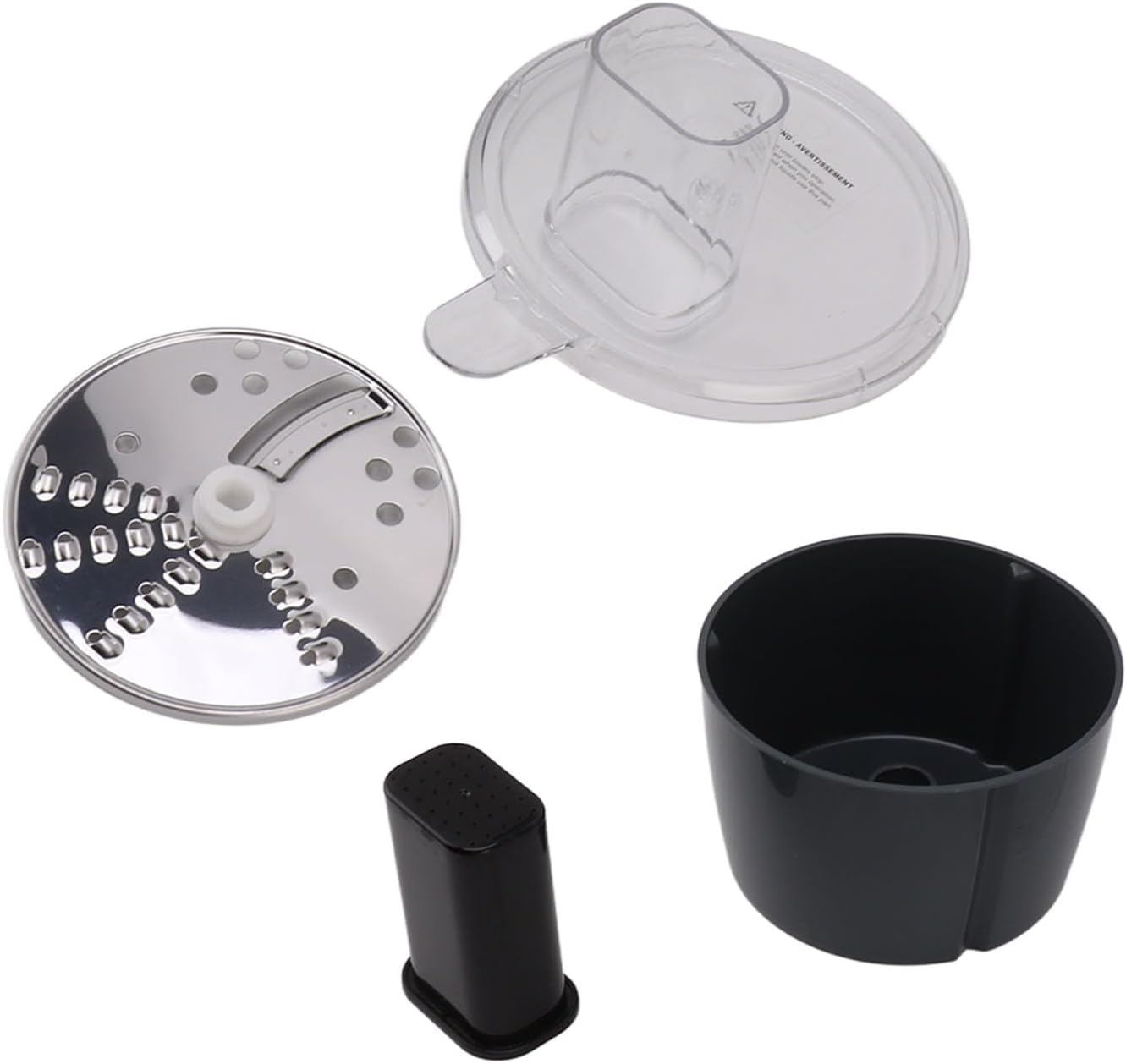 Food Processor Attachment Container Cutter Kit, ABS Material, Dishwasher Safe, for TM5 TM6 - Easy Installation, Durable, Versatile Kitchen Accessory