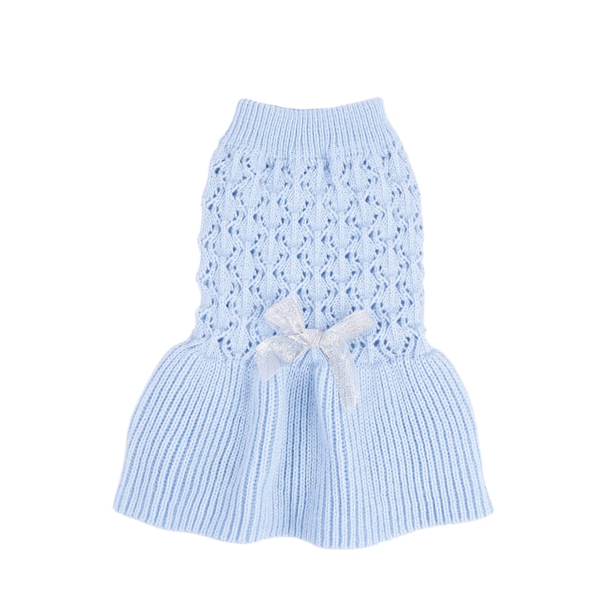 Vêtement chat et chien pull bleu Beavorty anti-froid pour chiot