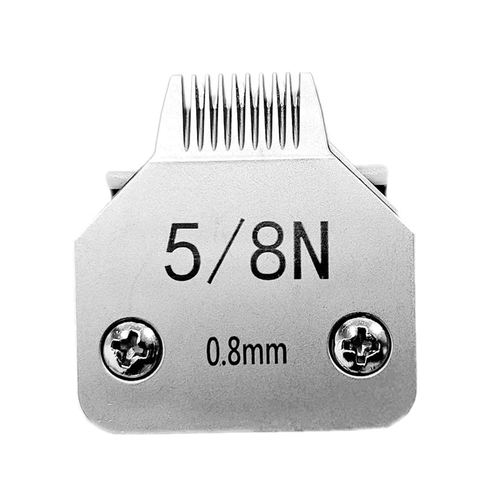 Lame en acier amovible pour toilettage de chiens 5.8N