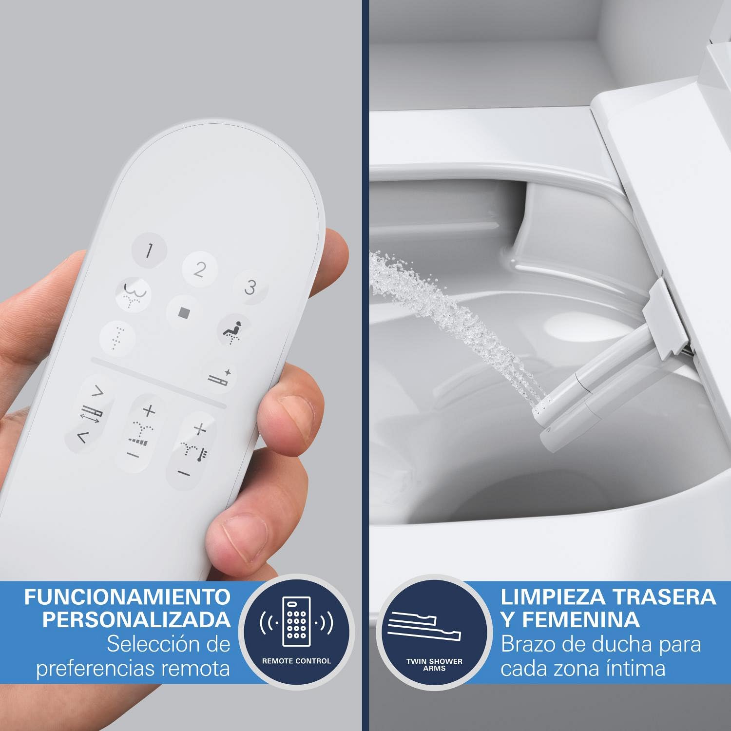 Grohe Pack 4 en 1 para WC suspendido Rapid SLX, bastidor 1,13 m, 36509SH0