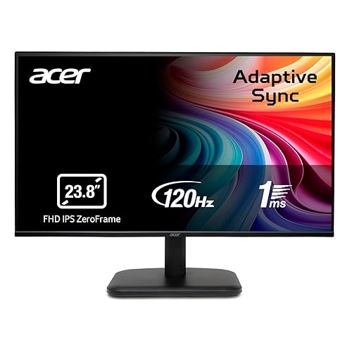 acer EK241YGbif Monitor PC 23.8", Display IPS Full HD, 120