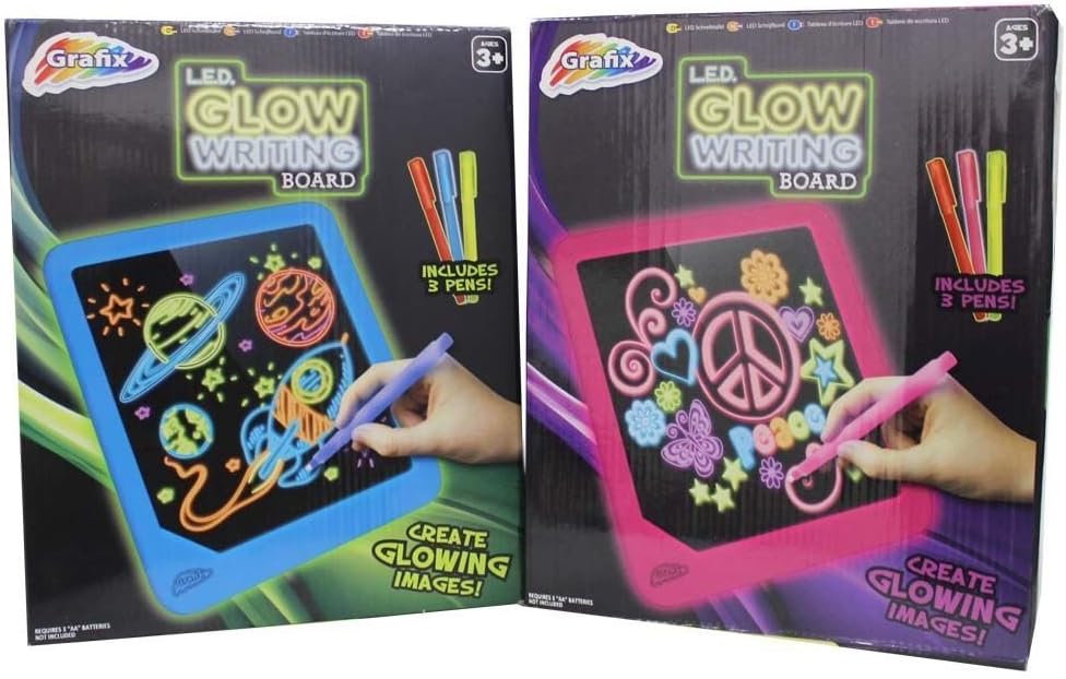 Grafix Led Glow Drawing Board - 1 Supplied