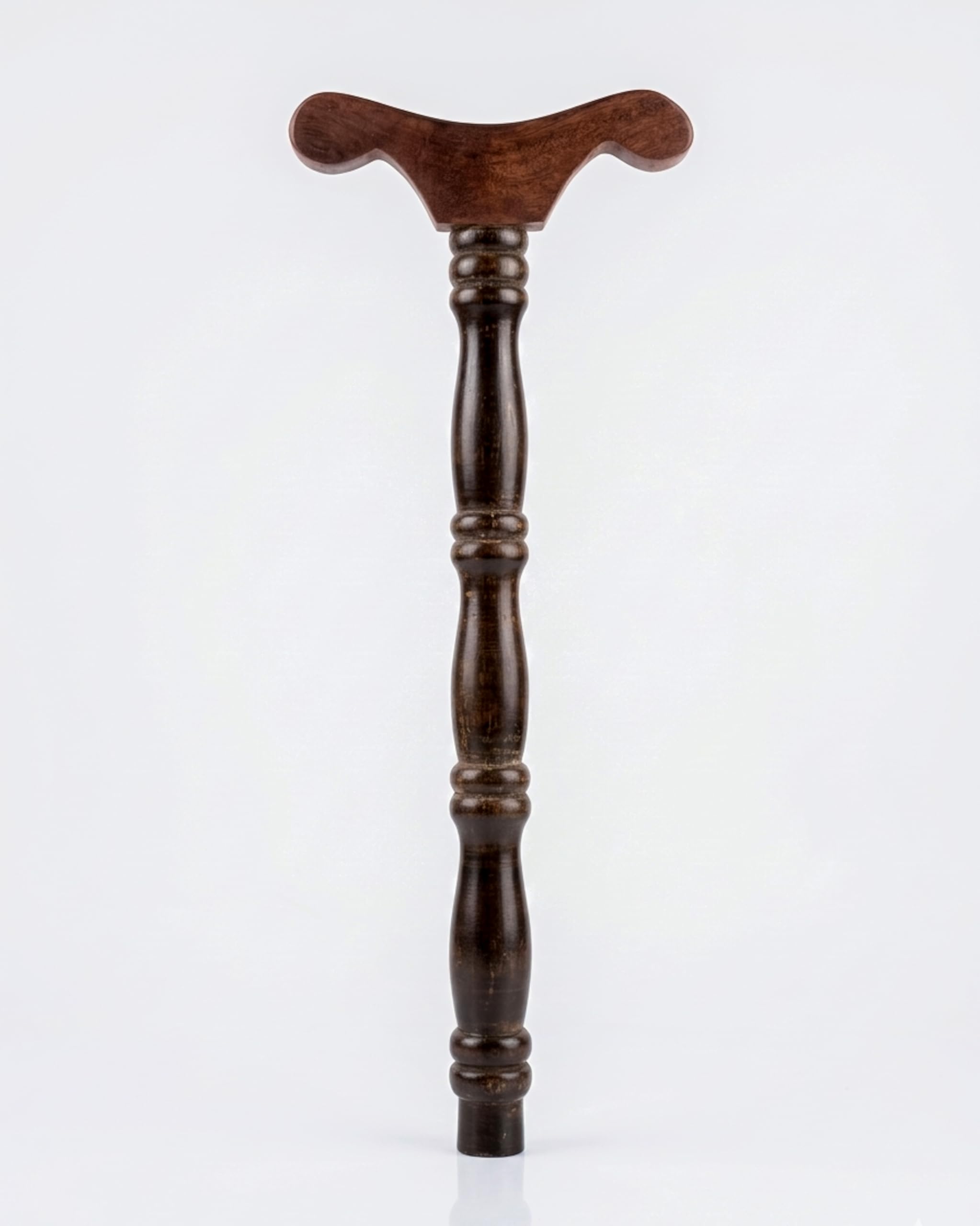 Wooden Yoga Danda for Yoga & Meditation | Premium Polished Wood YOG Dand for Pranayama, Stretching & Posture Alignment | Traditional Yoga Support Stick | Mango Wood-image-11