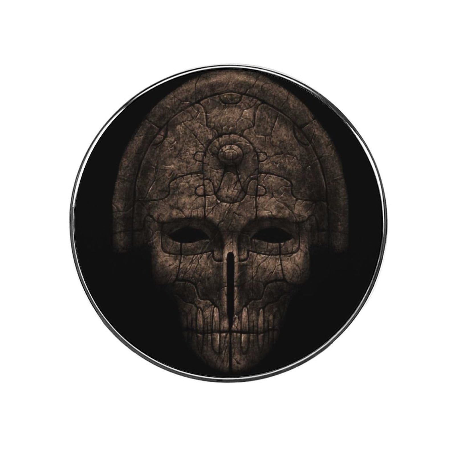 Bronze Skull Magnets For Fridge Kitchen Decoration For Refrigerators Whiteboards