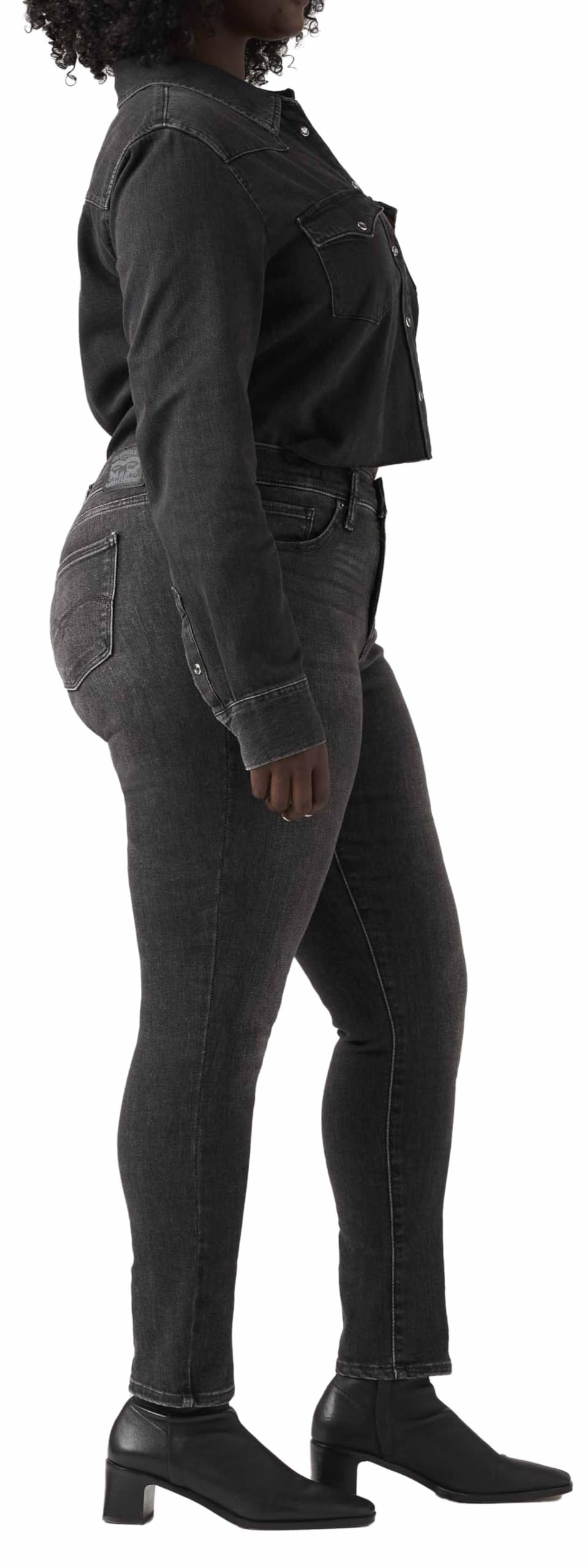 Levi's Damen 311 Shaping Skinny Jeans, Bloom Black , 29W / 30L