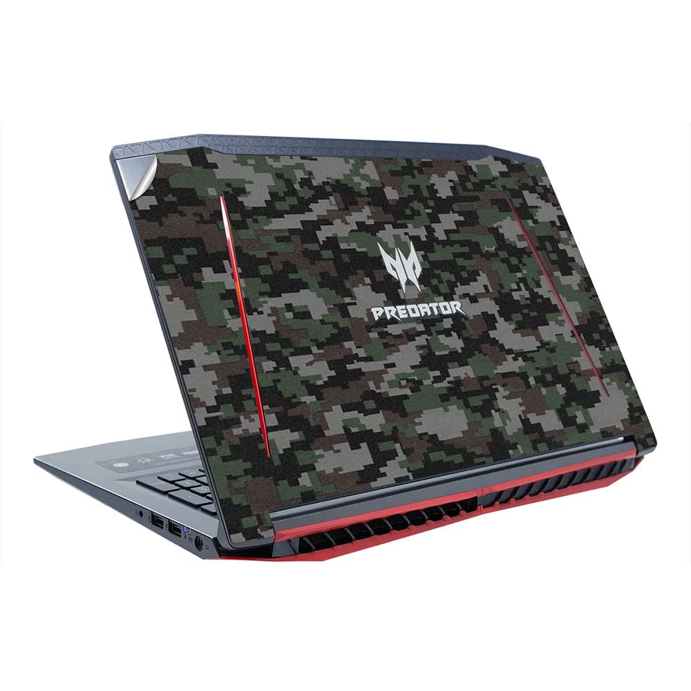 GADGETS WRAP Premium Material Top Only Skin Vinyl Decal Sticker Compatible with Acer Predator Helios 300 - Military Print (B09MHMRLPC) Amazon Price History, Amazon Price Tracker