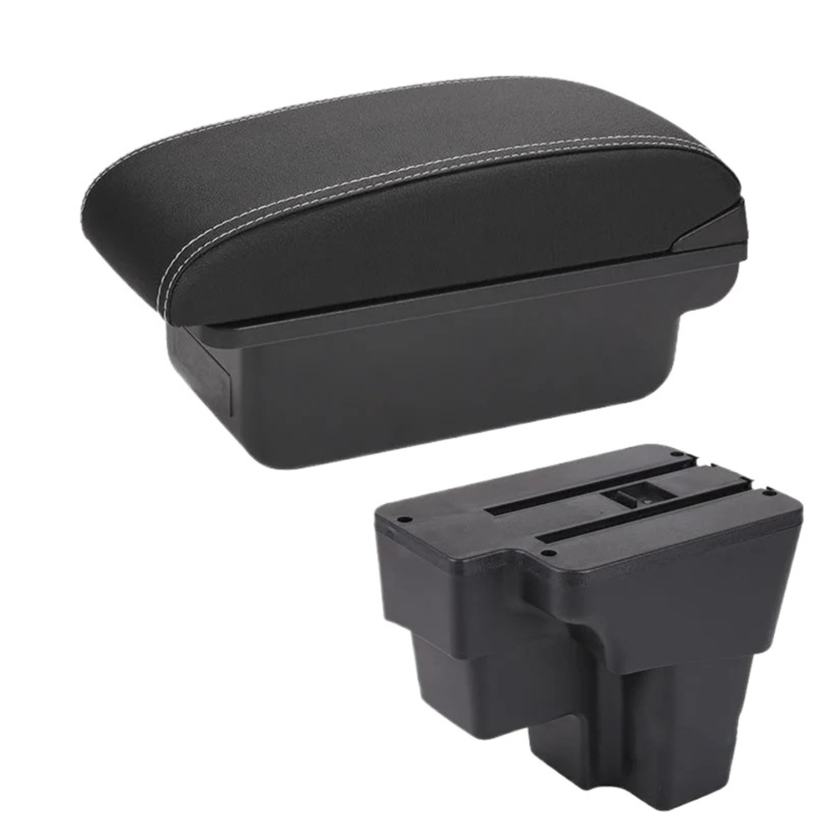 JMOLXURI Car Armrest Box For KIA For STONIC For Rio Lx For Cerato Armrest Box Car Center Console