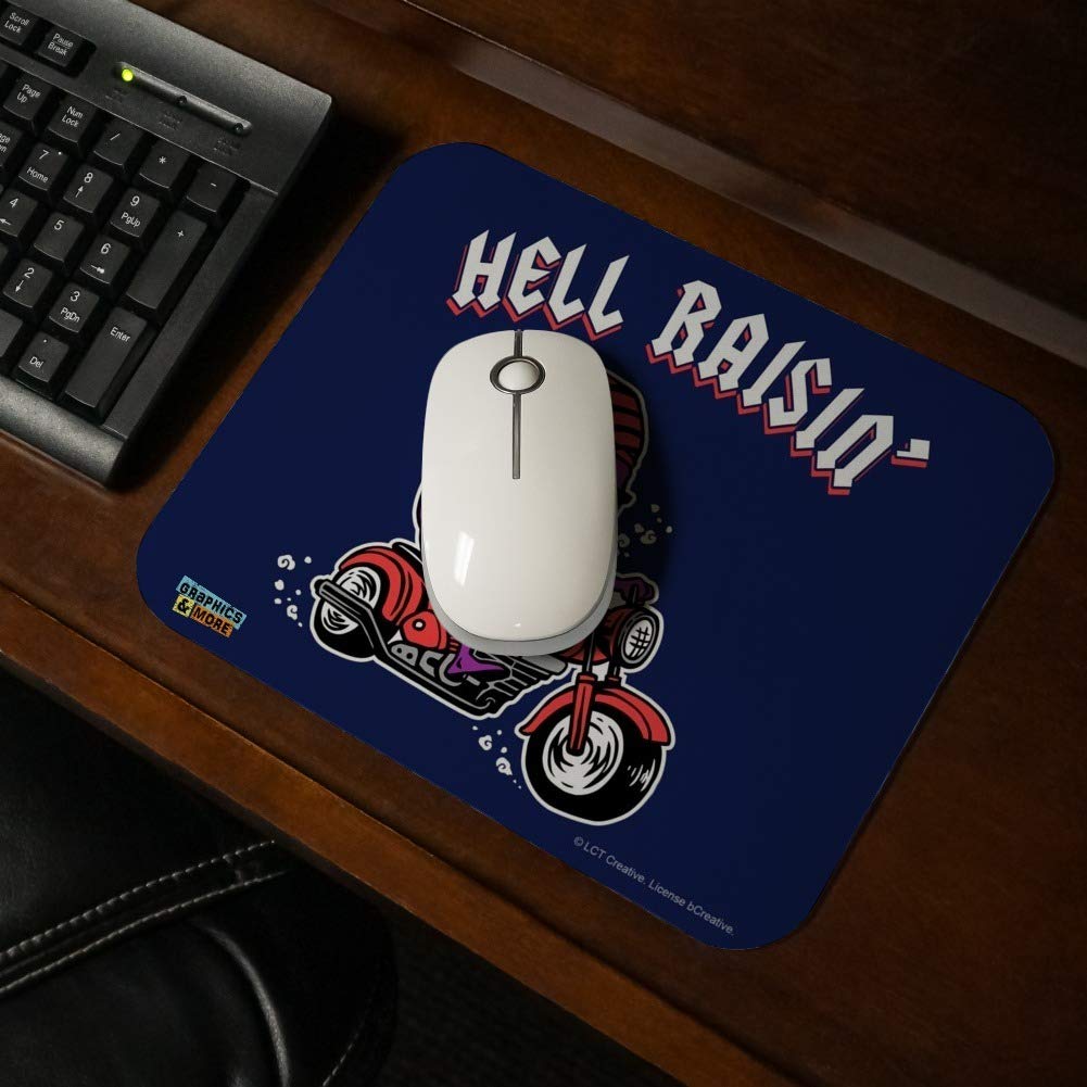 Amazon.com: Hell Raisin' Raising Biker Funny Humor Low Profile