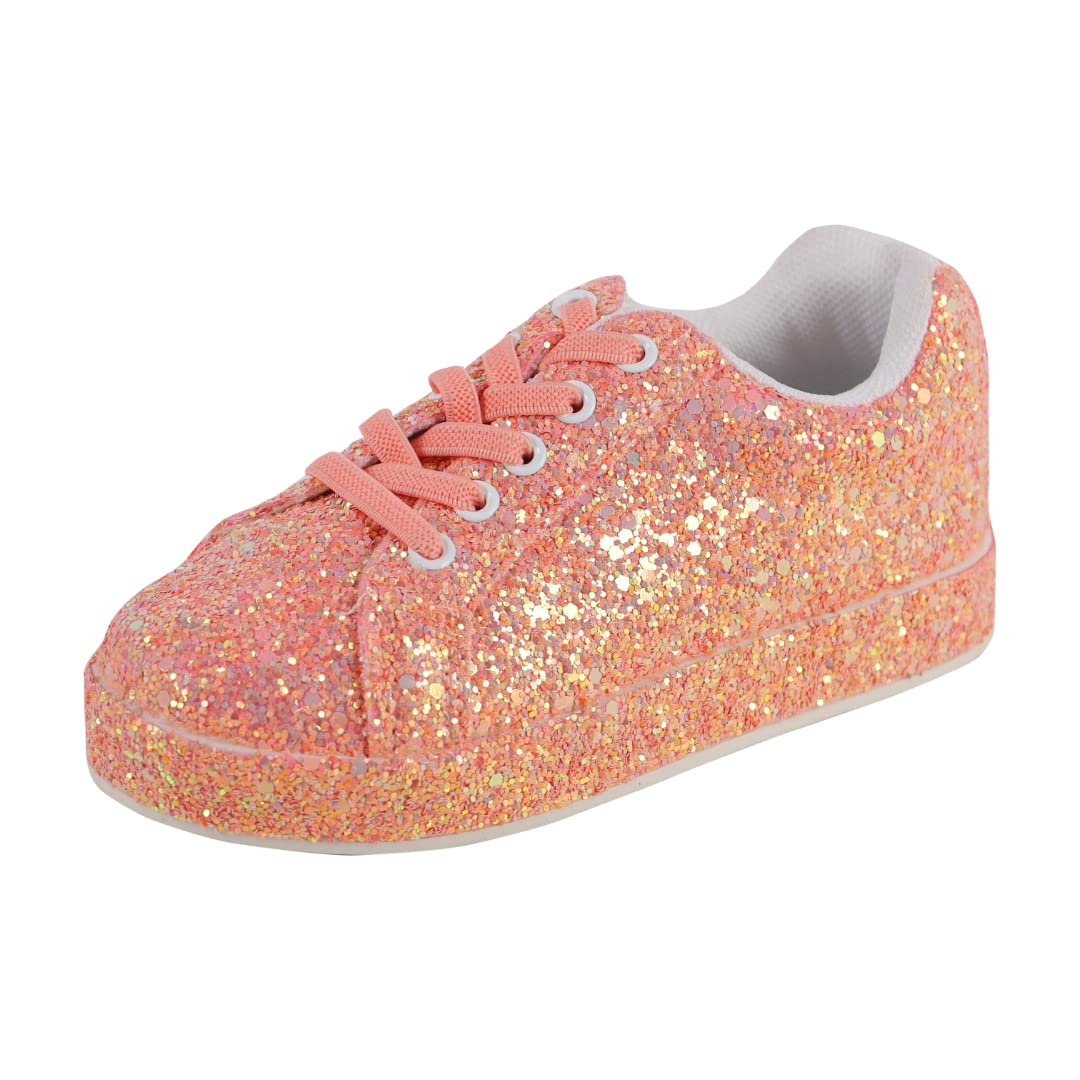 Lillypupp Kids Pink Glitter Shoes for Girl. Fashion Footwear Sandals (3-7 Years) (Ballet Flat, 4_Years) (Style1, Numeric_6) (B0BJ7BBMRC) Amazon Price History, Amazon Price Tracker