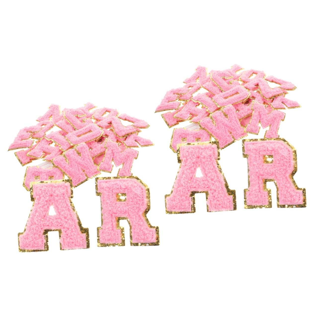 52pezzi Patches Decorativi Ricamati Per Abbigliamento e Accessori Toppe Per Per Riparazioni e Decorazioni Adatte Borse e