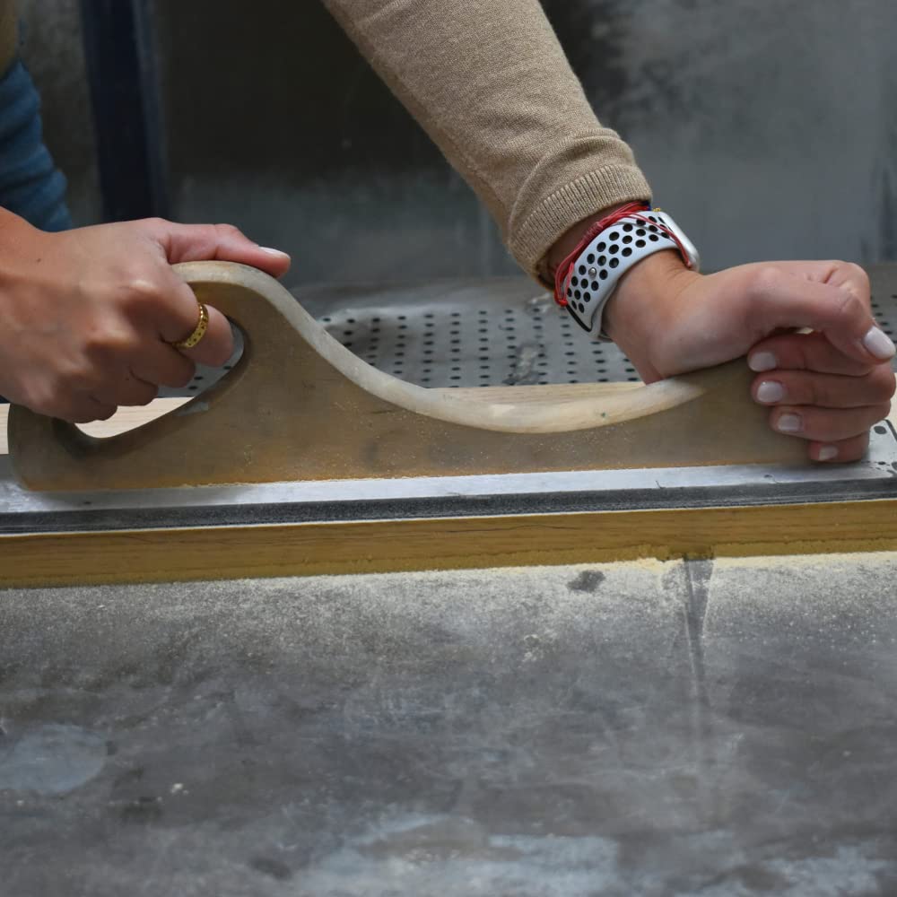 Fandeli | Rollo de Papel de Lija de Larga Duración | Ideal para Lijar Madera | Hoja Continua Autoadhesiva (Grano 80)
