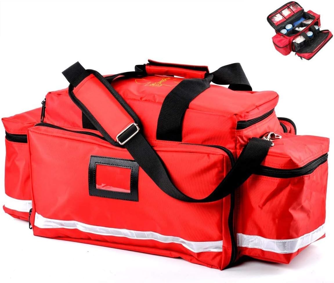 First Aid Kit Complete Emergency Response Trauma Bag Medical First