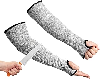 Gardening Sleeves Cut Resistant Farmers Defense Sleeves for Men & Women Arm Protectors for Yard work