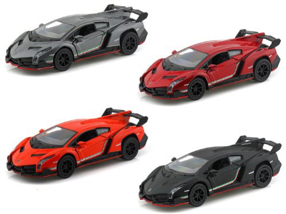 Amazon.com: KiNSMART Lamborghini Veneno 1:36 Scale 5 Inch Die Cast